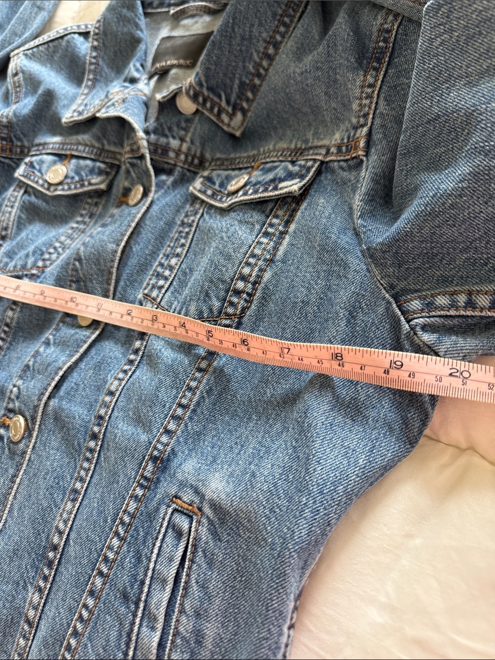 Banana Republic Medium Blue Denim Jacket for Women - Picture 9 of 11